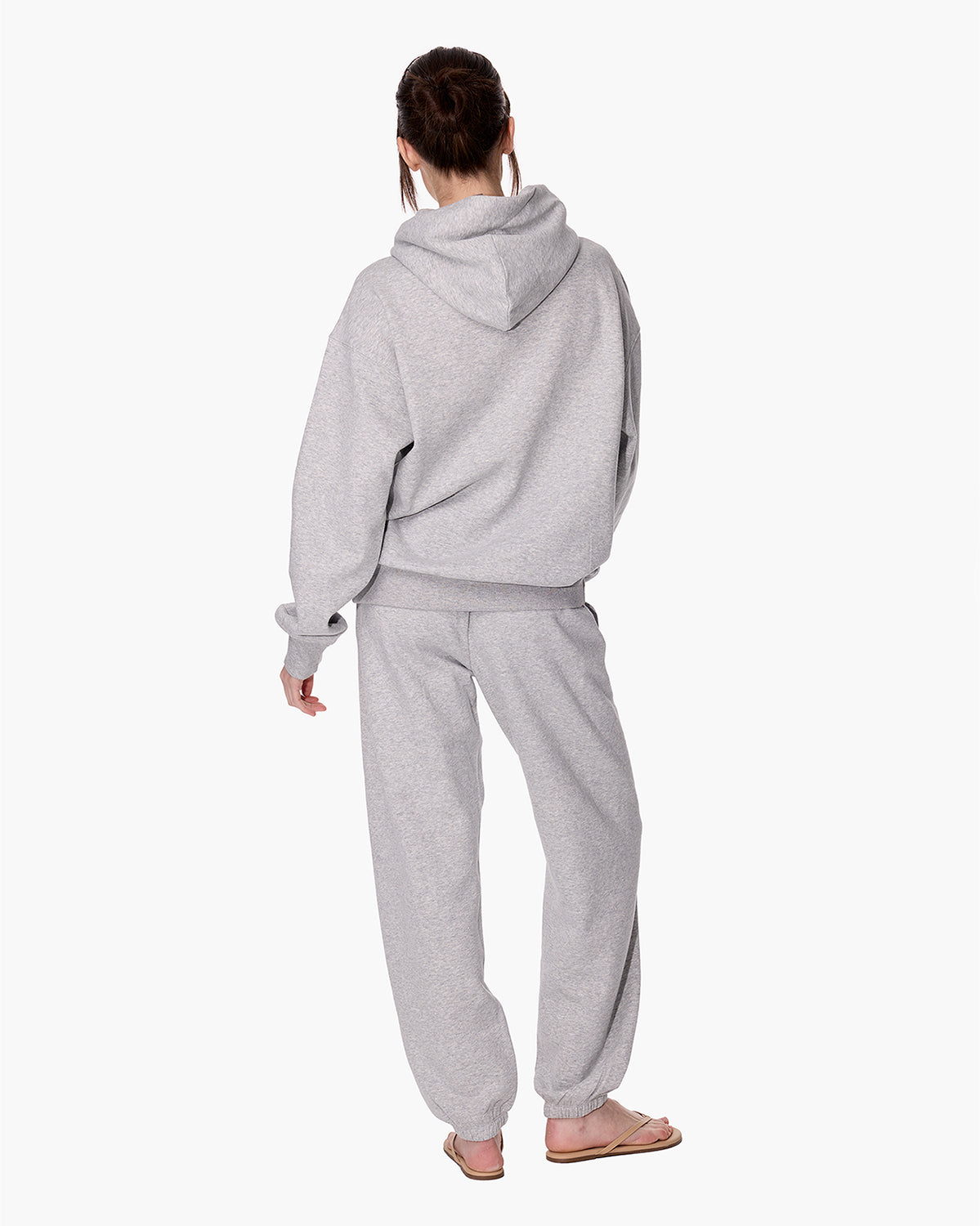 CloudSoft Pullover Hoodie Heather Grey - TKEES