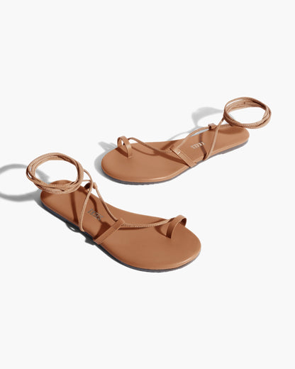 Jo Leather Sandals in Hazelton - TKEES