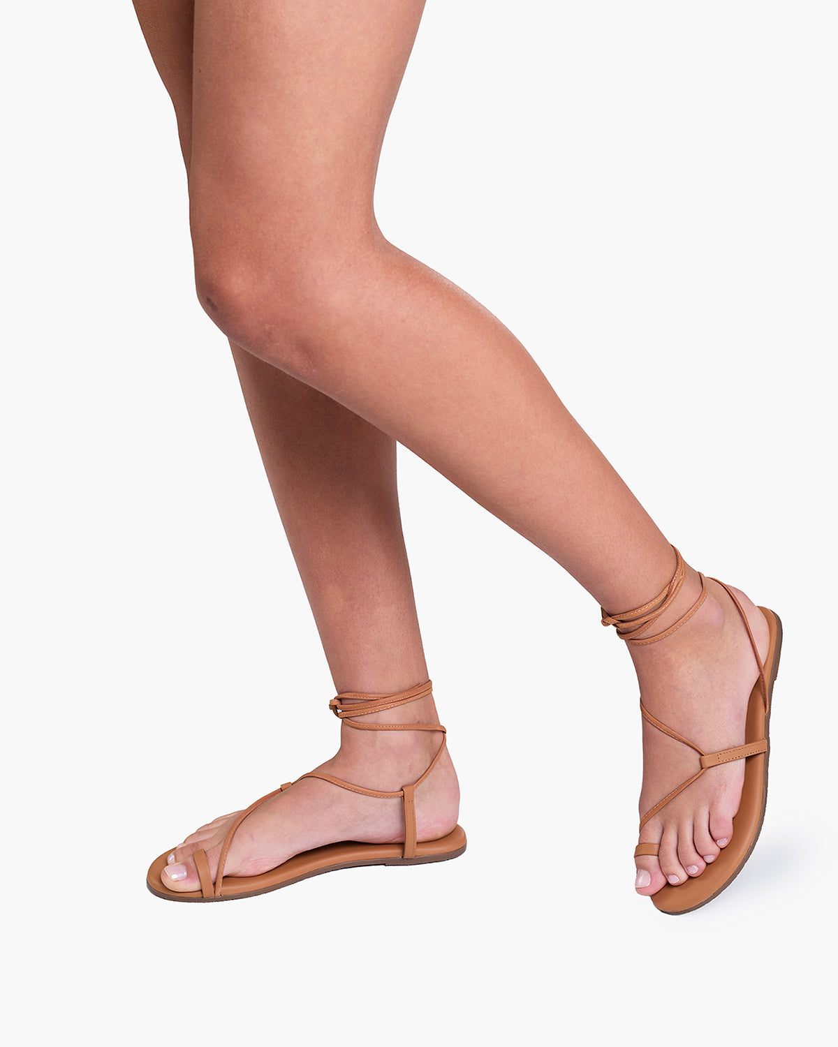 Jo Leather Sandals in Hazelton - TKEES