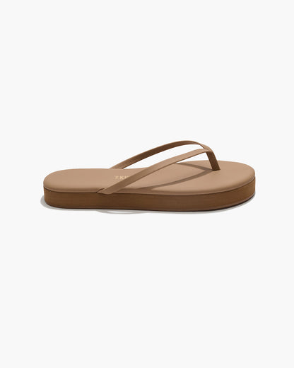 Lily Platforms Platform Sandals in Cocobutter - TKEES