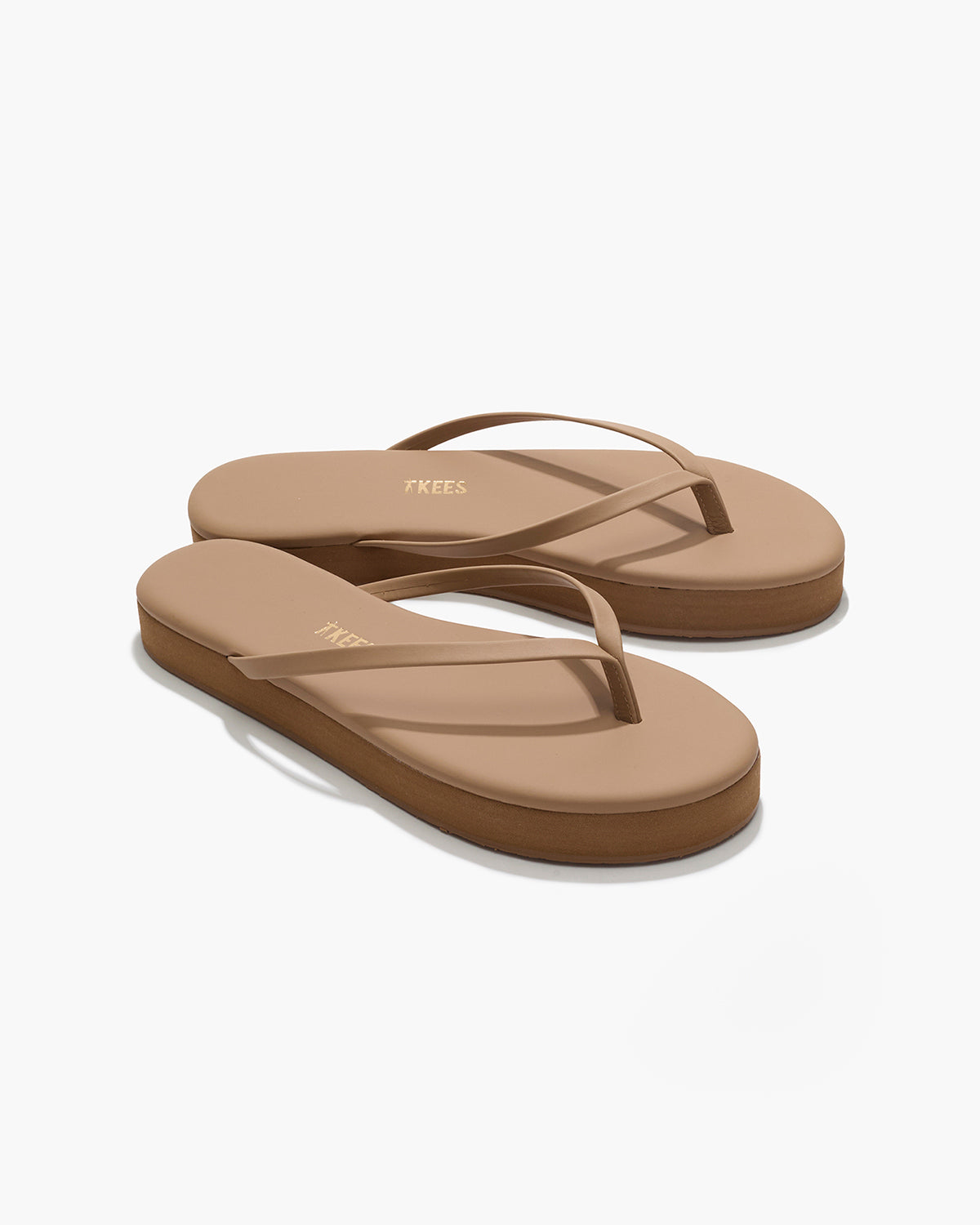 Lily Platforms Platform Sandals in Cocobutter - TKEES