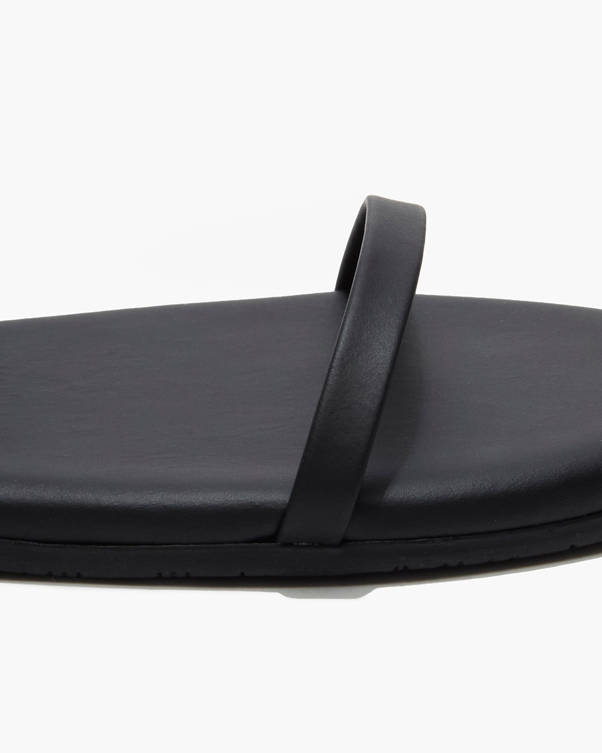 Gemma Leather Sandals in Sable - TKEES