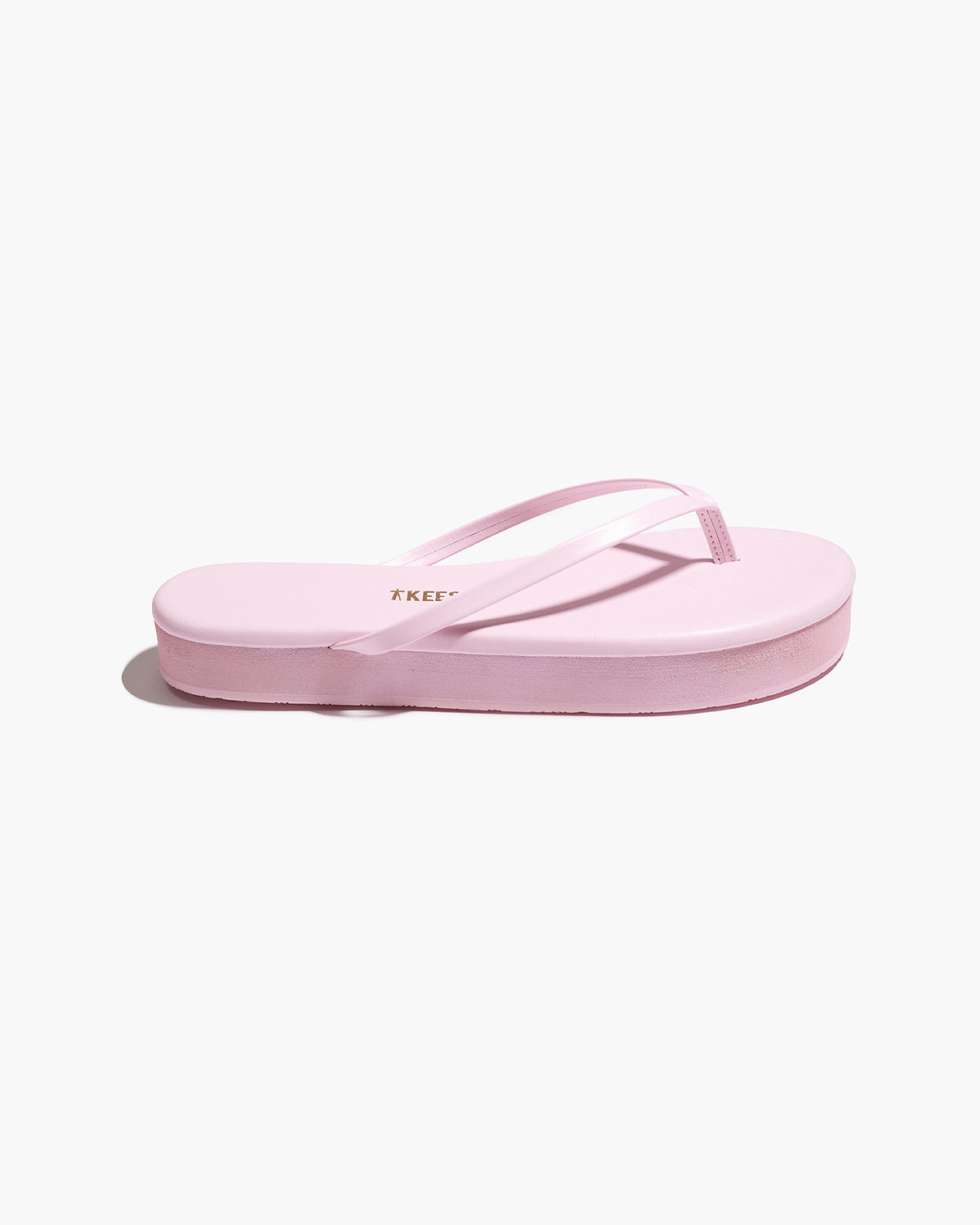 Lily Platforms Platform Sandals in Powder Pink - TKEES