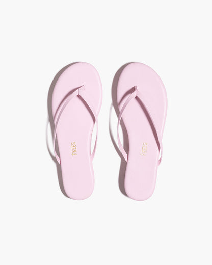 Lily Platforms Platform Sandals in Powder Pink - TKEES