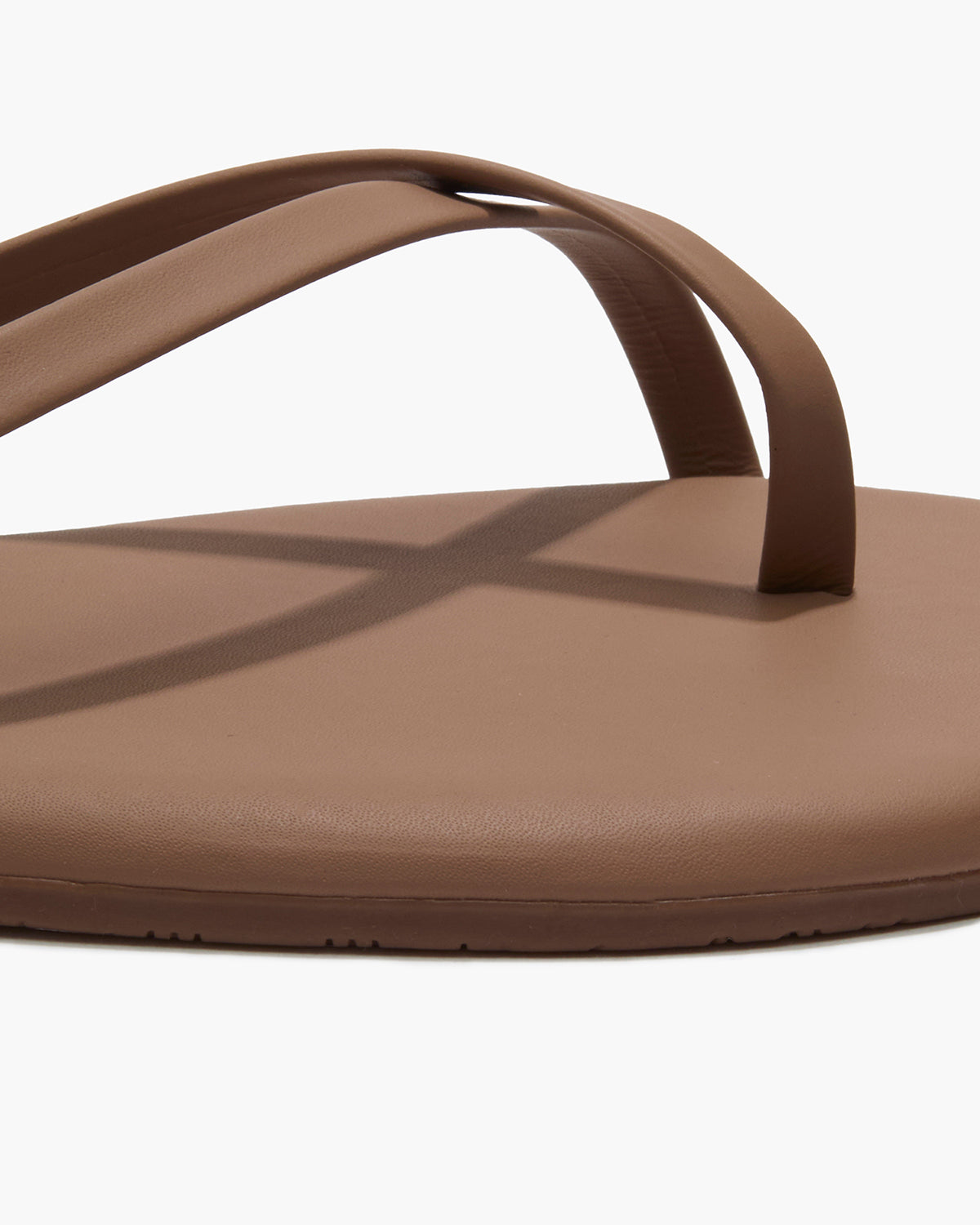 Riley Leather Sandals in Beach Bum - TKEES