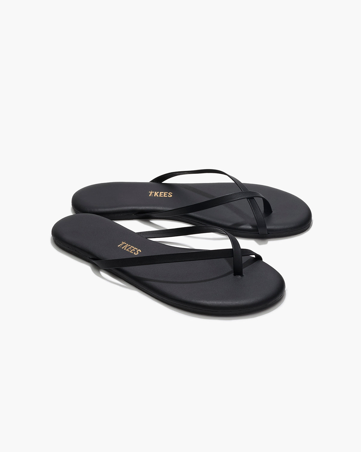 Riley Leather Sandals in Sable - TKEES