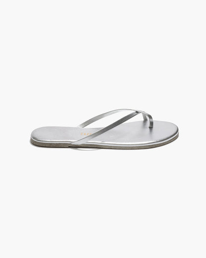 Riley Metallics Leather Sandals in Fairylust - TKEES
