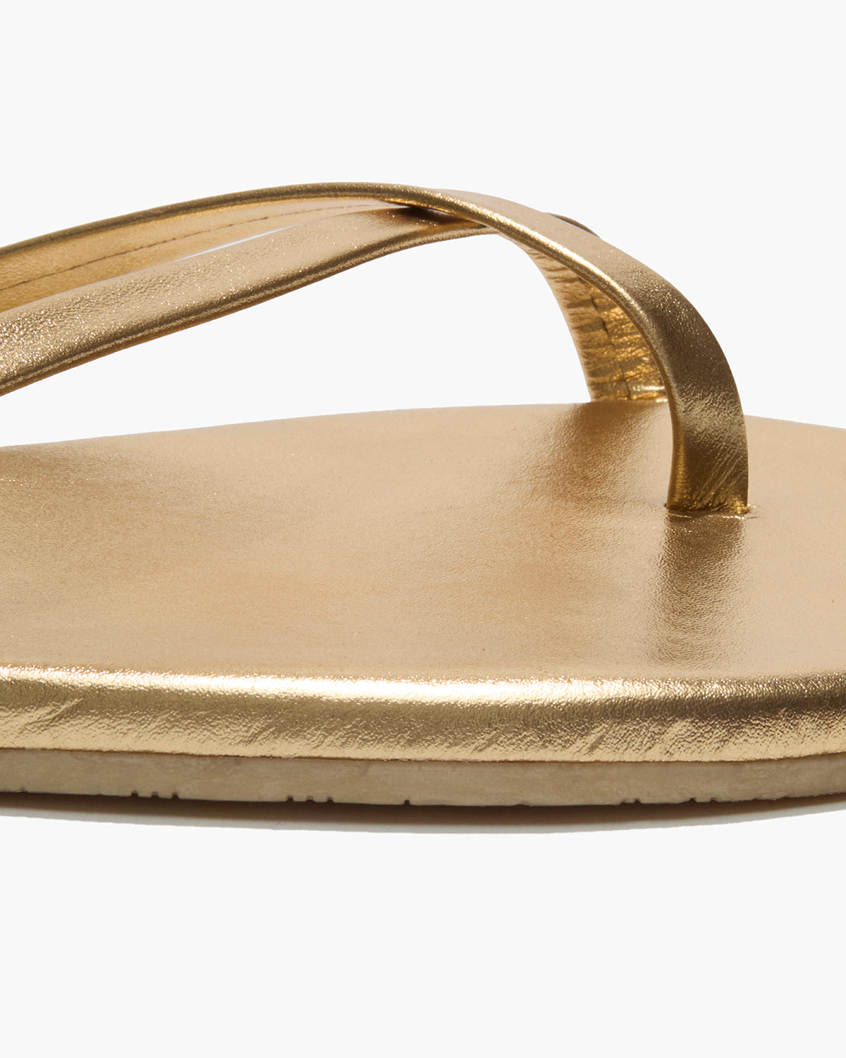 Riley Metallics Leather Sandals in Blink - TKEES