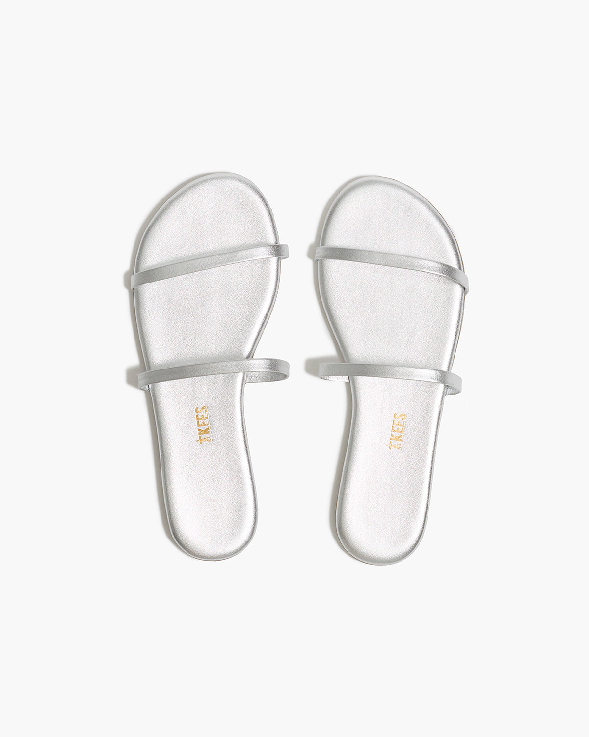 Gemma Metallics Leather Sandals in Fairylust - TKEES