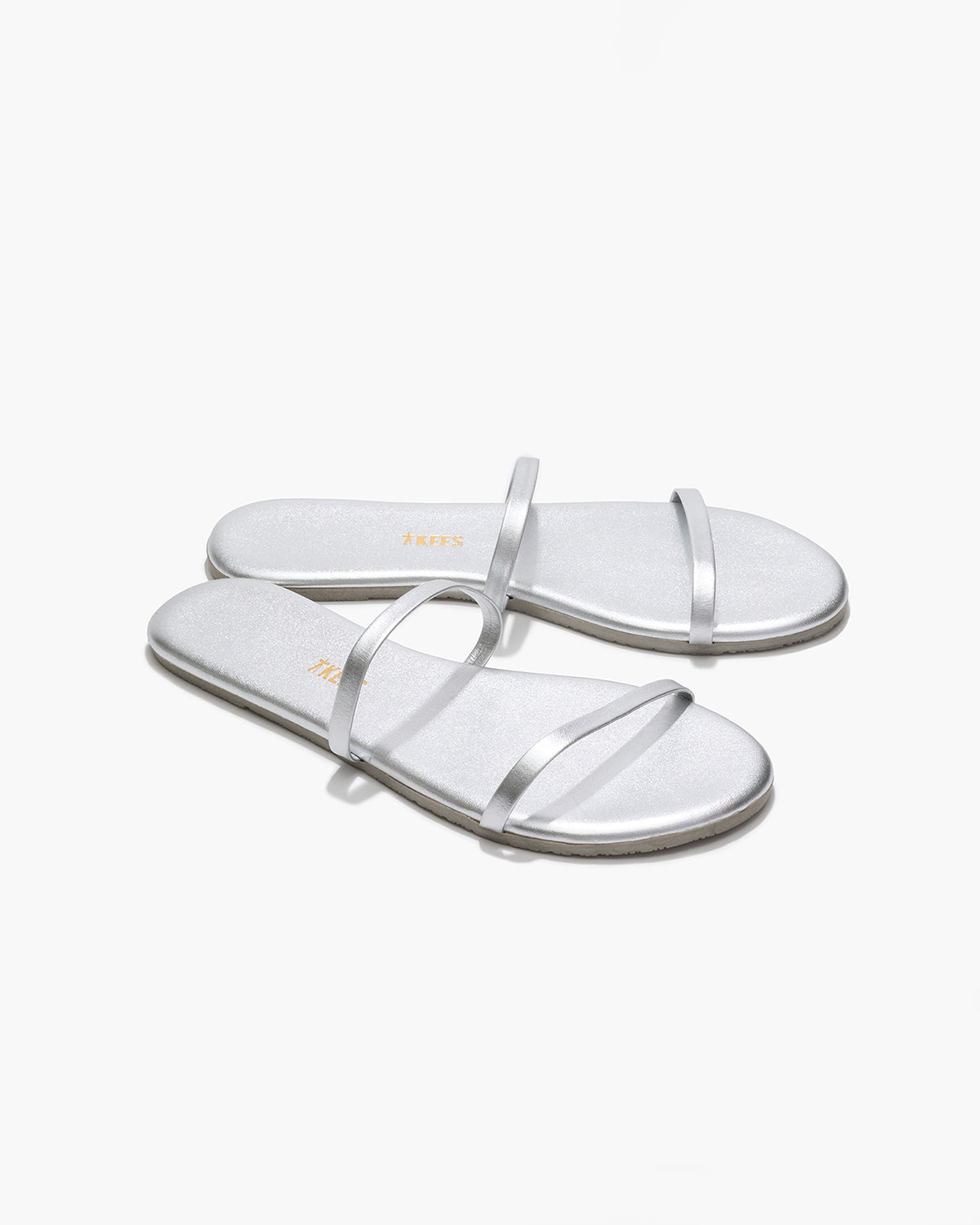 Gemma Metallics Leather Sandals in Fairylust - TKEES