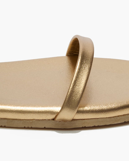 Gemma Metallics Leather Sandals in Blink - TKEES