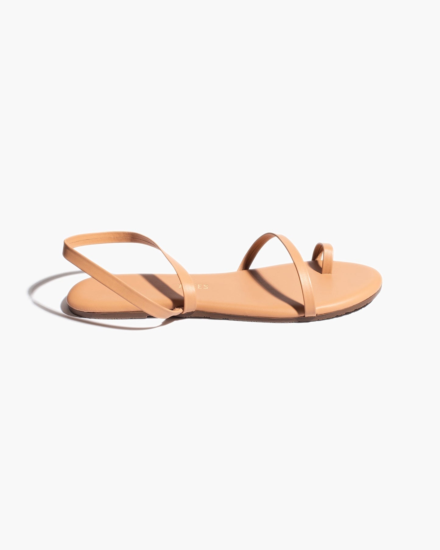 Mia Napa Leather Sandals in Pout - TKEES