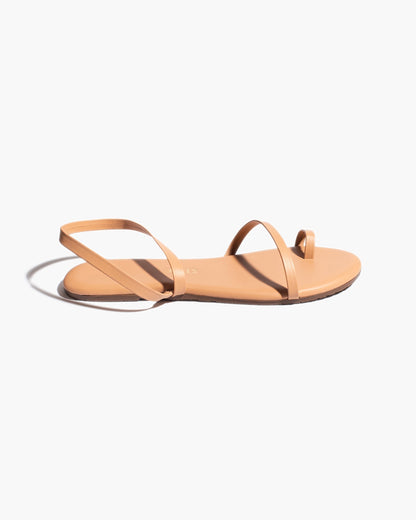 Mia Napa Leather Sandals in Pout - TKEES