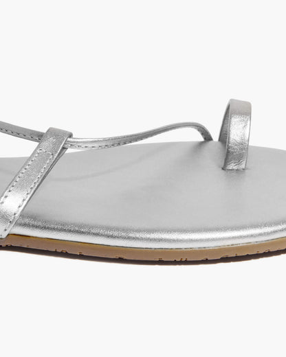 Jo Metallics Leather Sandals in Fairylust - TKEES