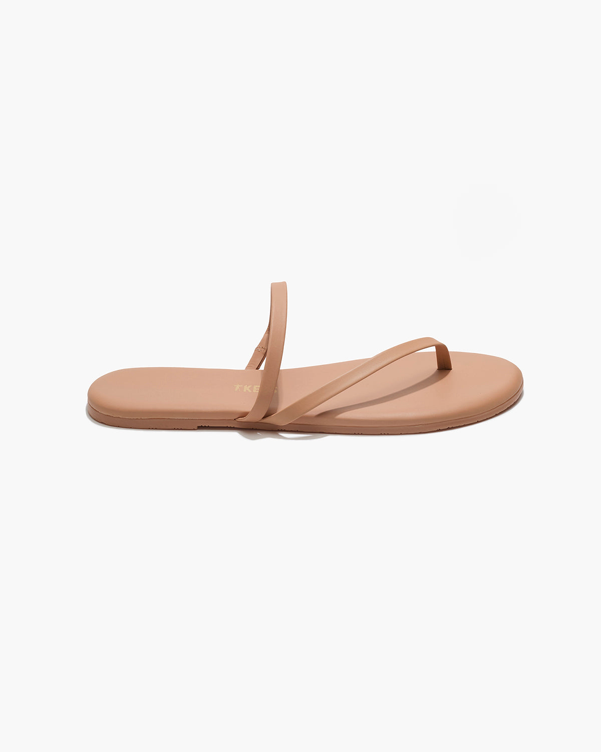 Sarit Leather Sandals in Pout - TKEES