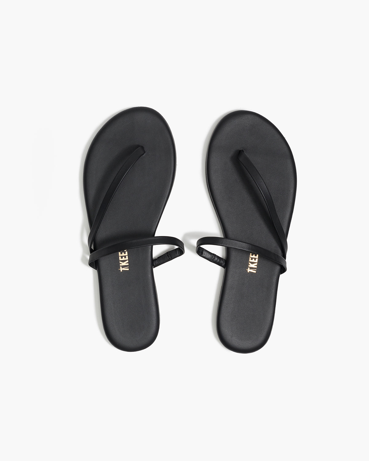 Sarit Leather Sandals in Sable - TKEES
