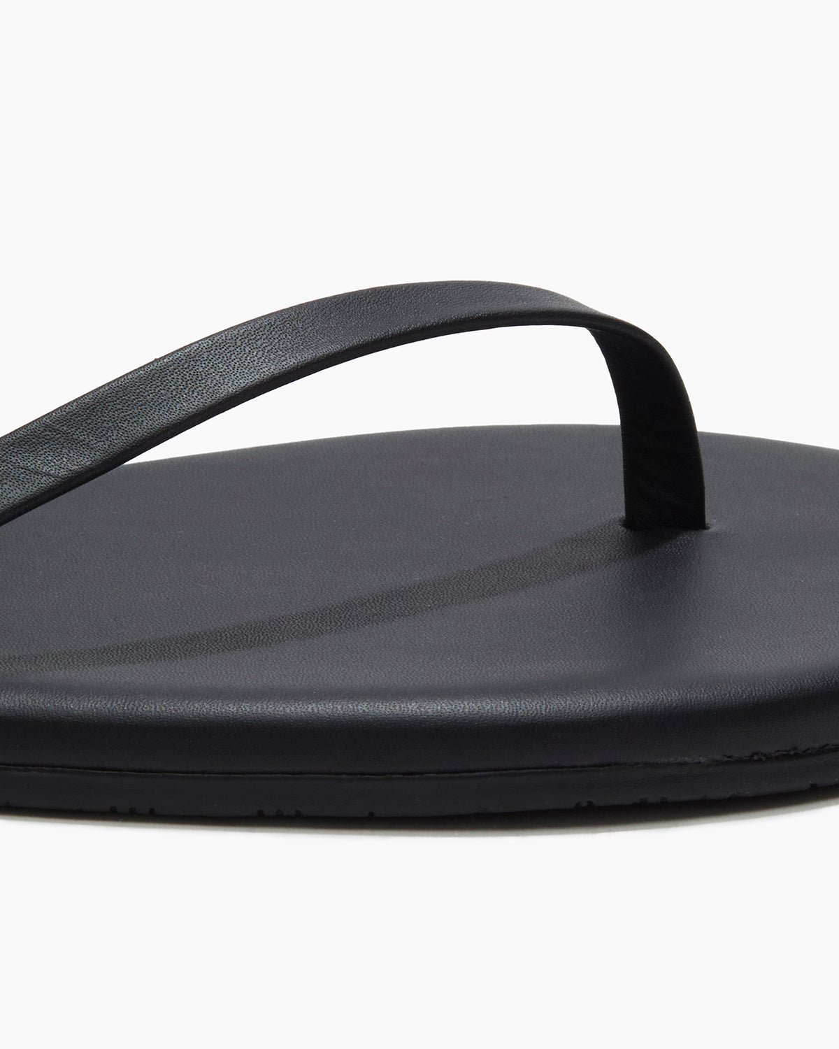 Sarit Leather Sandals in Sable - TKEES