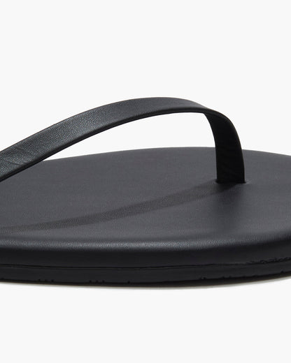 Sarit Leather Sandals in Sable - TKEES