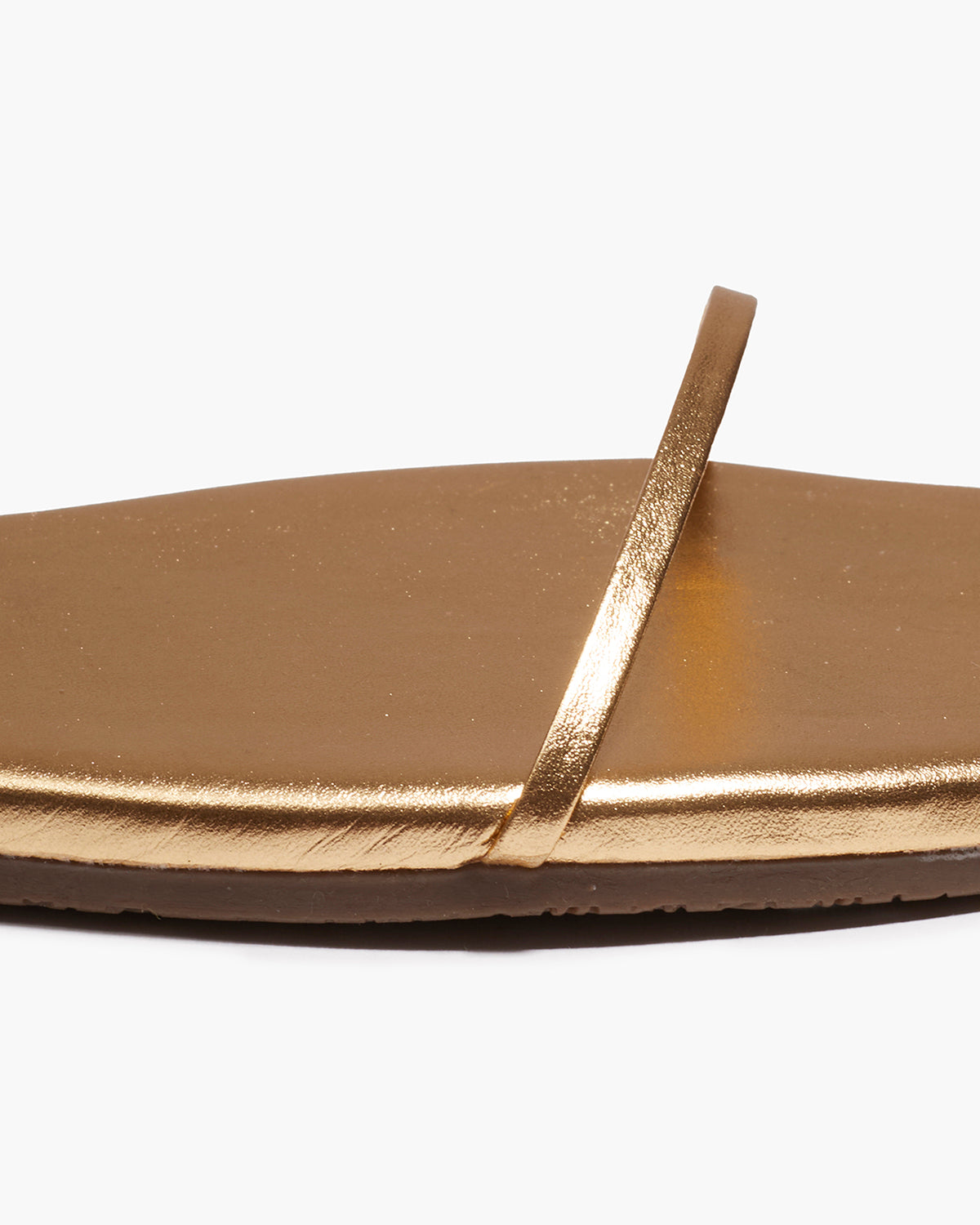 Square Toe Twiggy Leather Sandals in Blink - TKEES