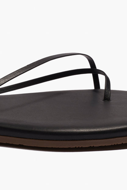Square Toe Millie Leather Sandals in Sable - TKEES