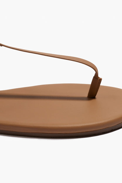 Mariana Leather Sandals in Cocobutter - TKEES
