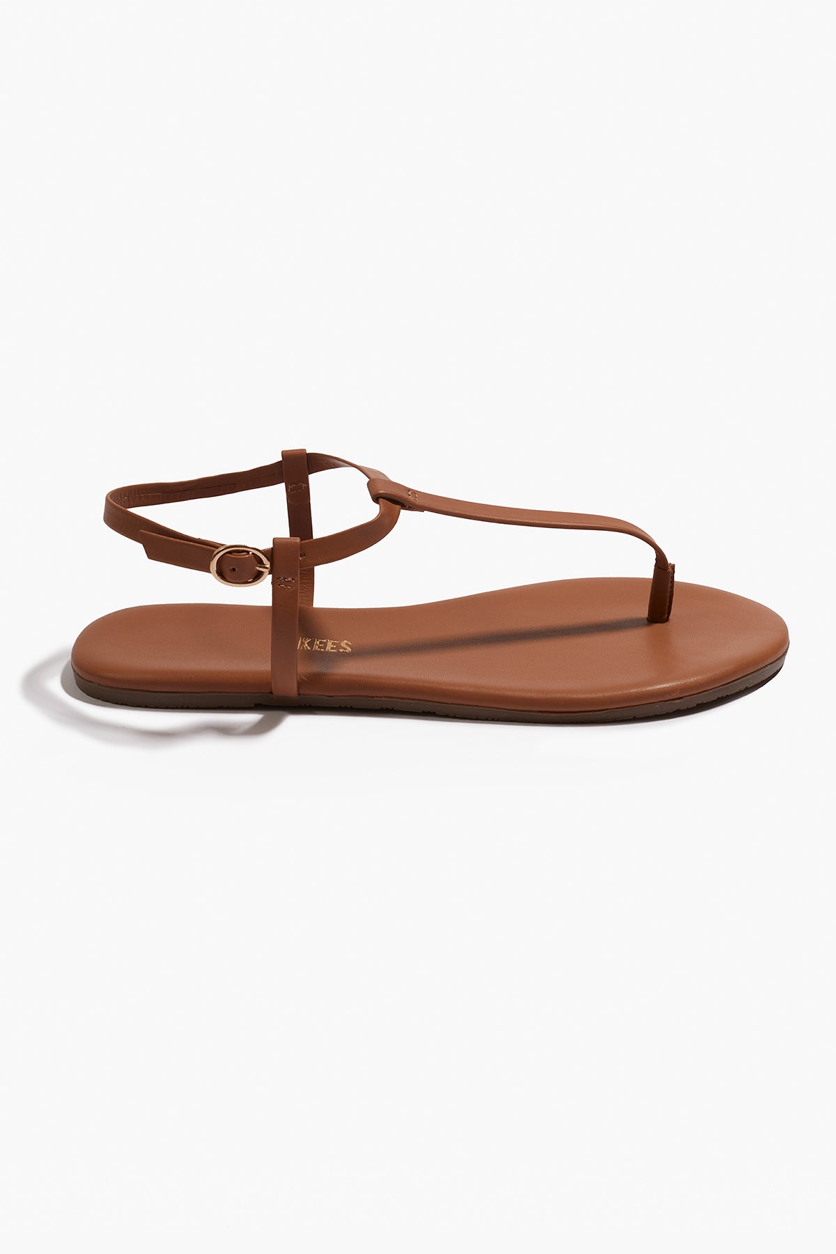 Mariana Leather Sandals in Au Naturale - TKEES