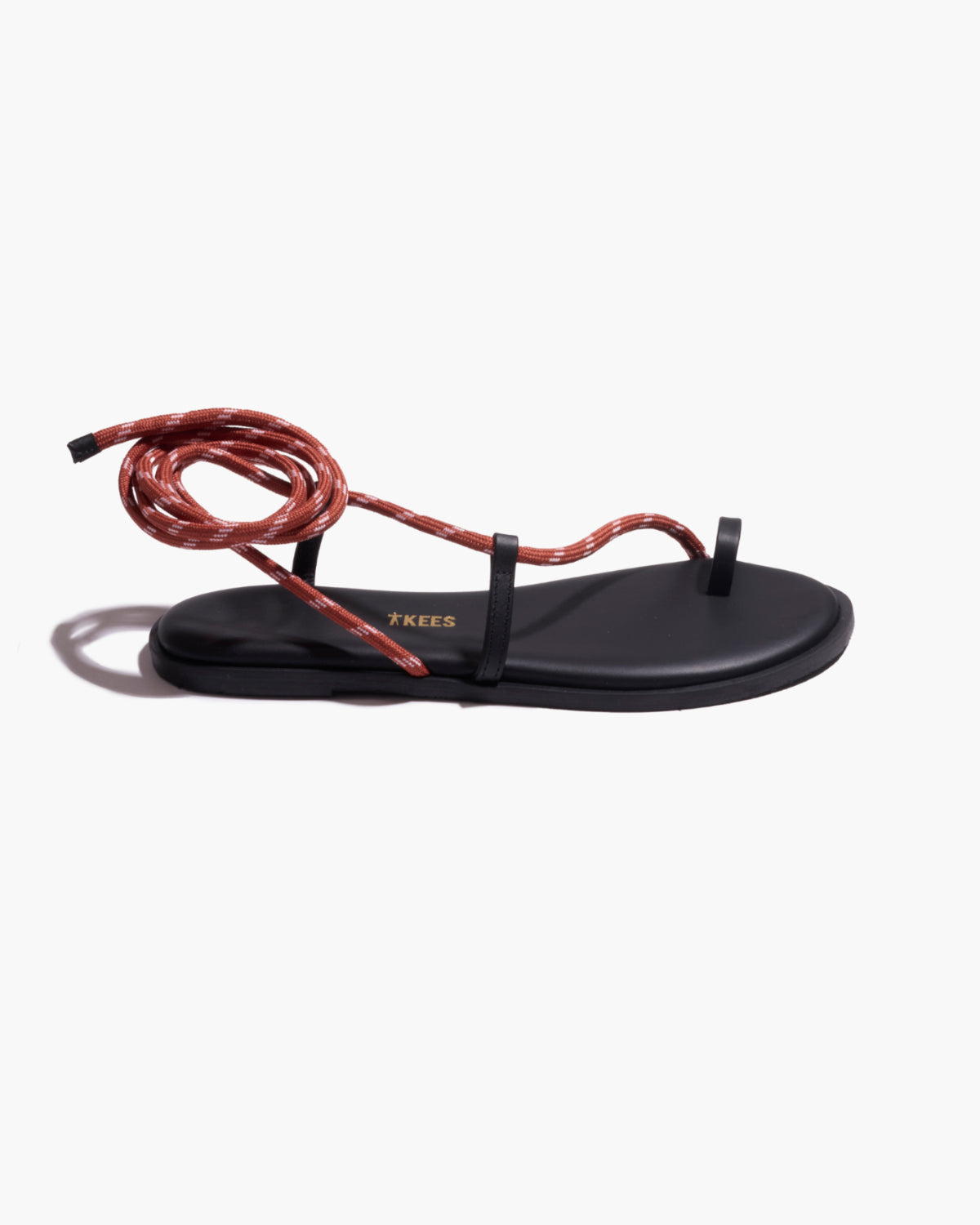 Phoenix Rope Sandals in Clay - TKEES