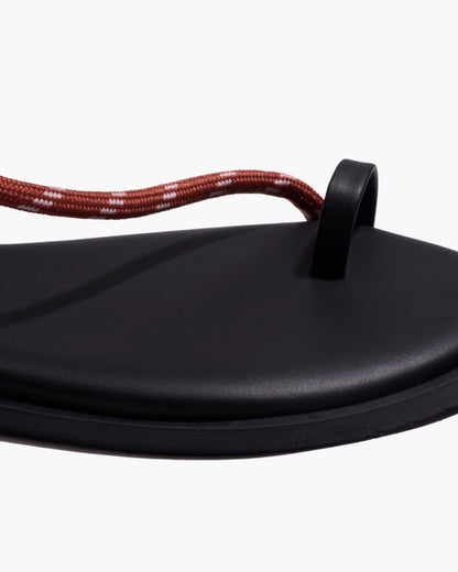 Phoenix Rope Sandals in Clay - TKEES