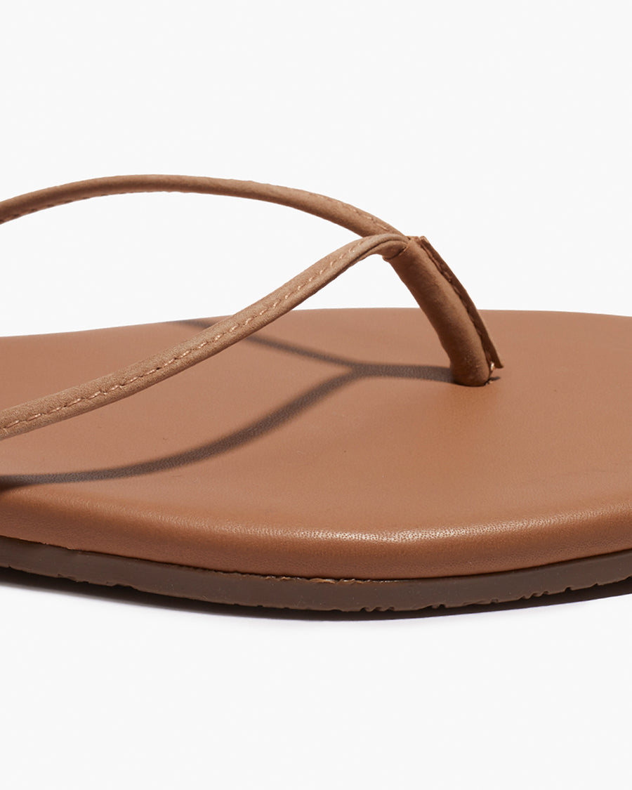 Square Toe Lilu Suede Sandals in Hazelton - TKEES