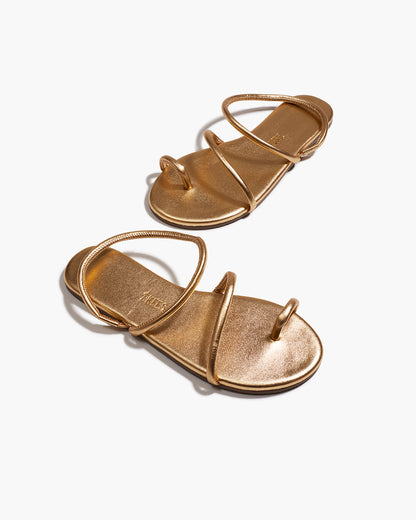 Tubular Mia Napa Leather Sandals in Blink - TKEES