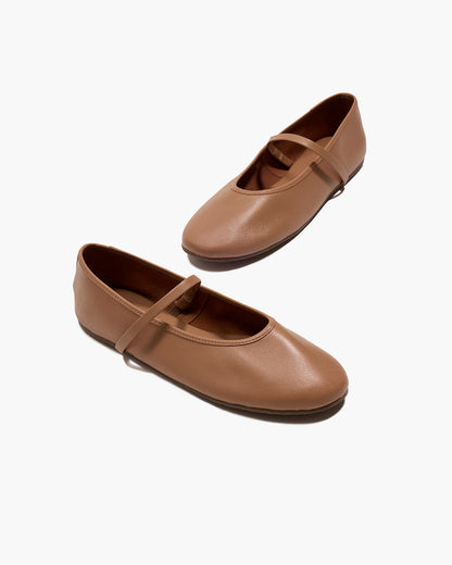 Reese Ballet Flat in Beach Bum - TKEES