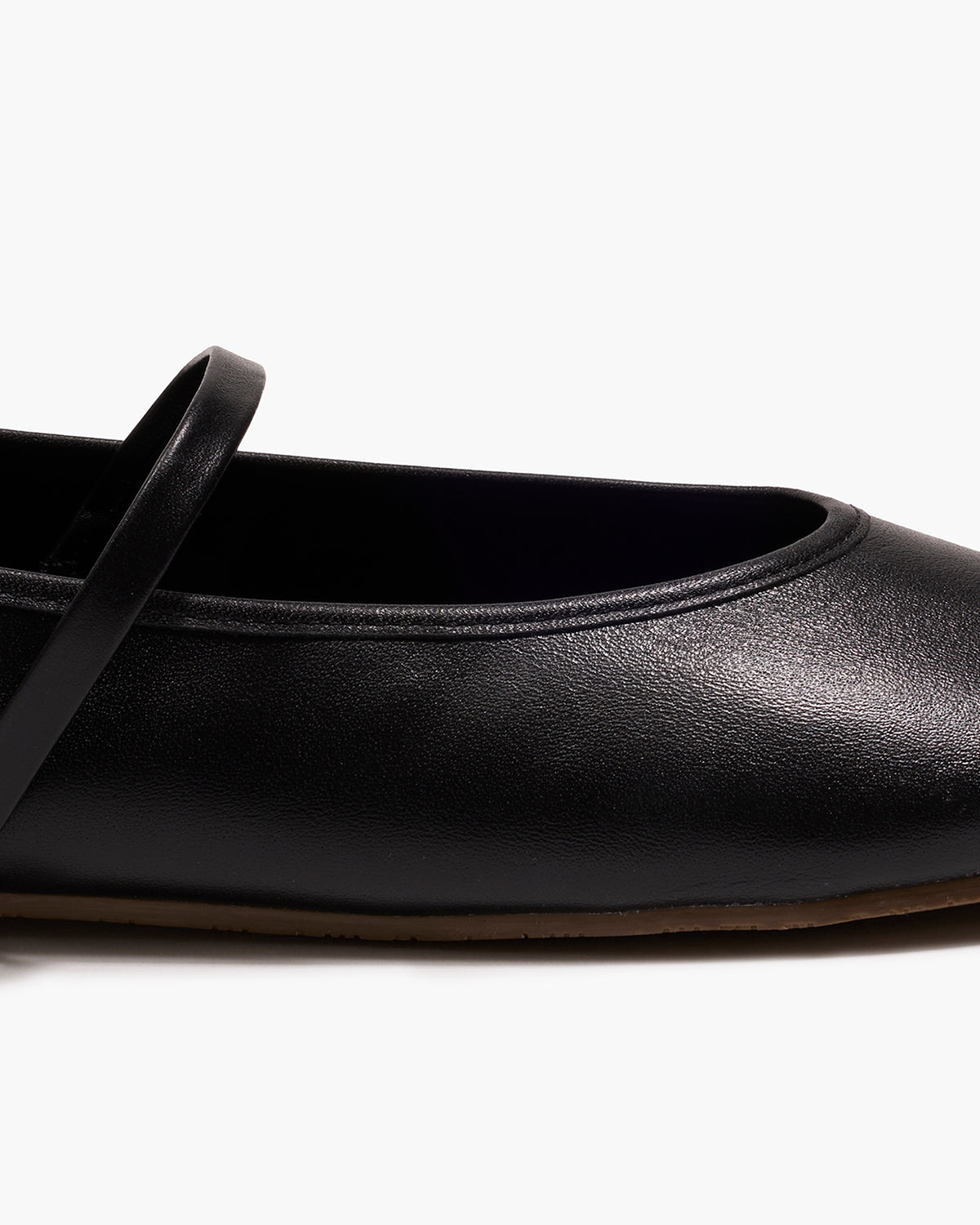 Reese Ballet Flat in Sable - TKEES