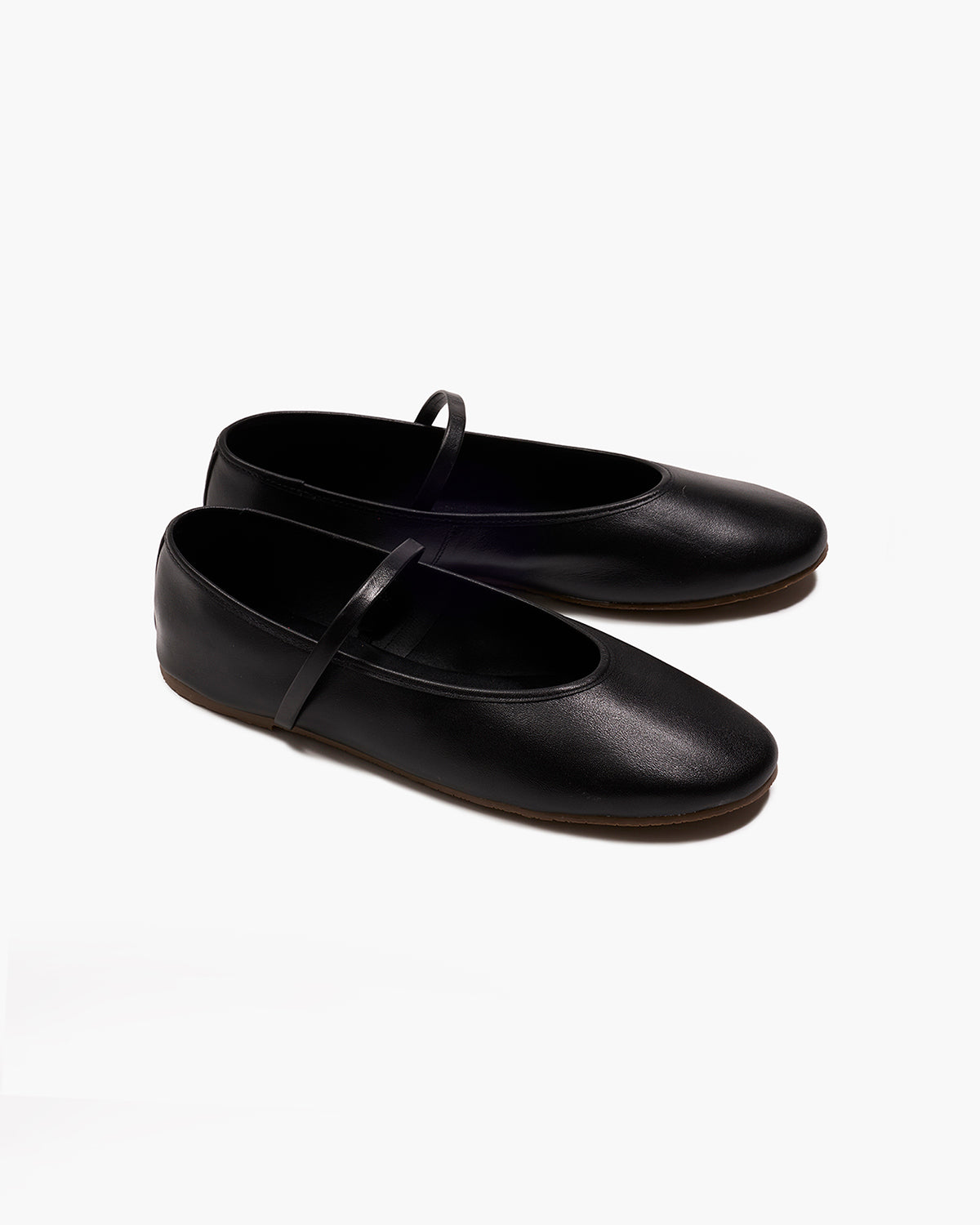 Reese Ballet Flat in Sable - TKEES