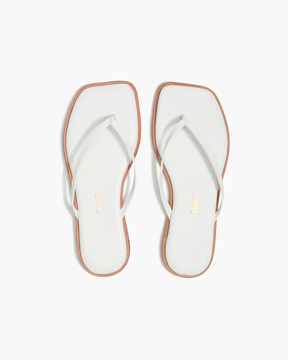 Square Toe Dylan in White  - TKEES