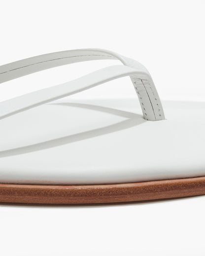 Square Toe Dylan in White  - TKEES