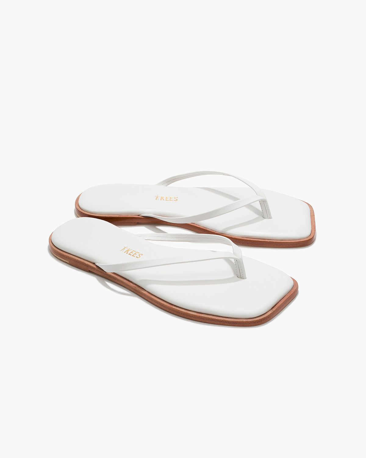Square Toe Dylan in White  - TKEES