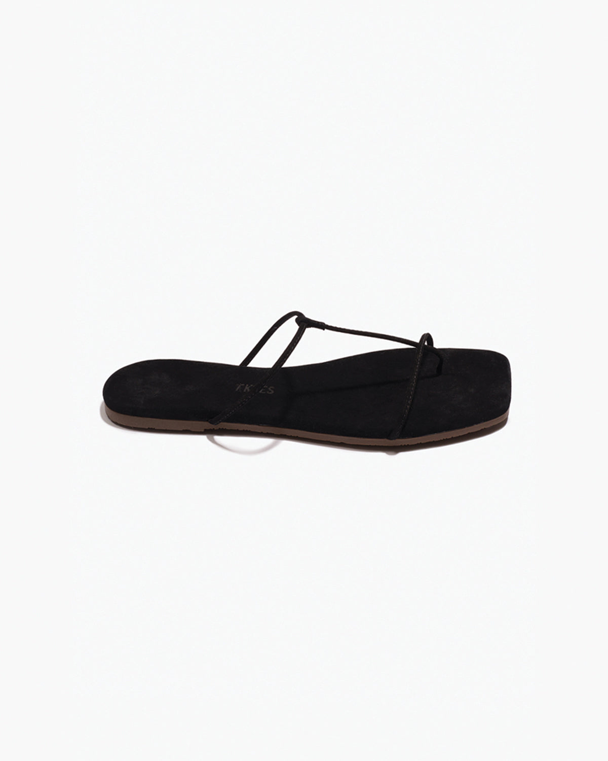 The Chloe – Square Toe Suede Sandal - TKEES