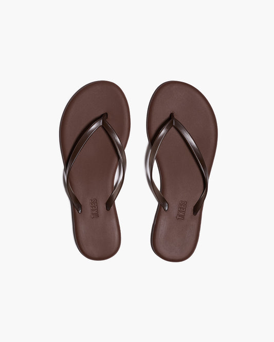 Aqua Brun Flip Flops  - TKEES