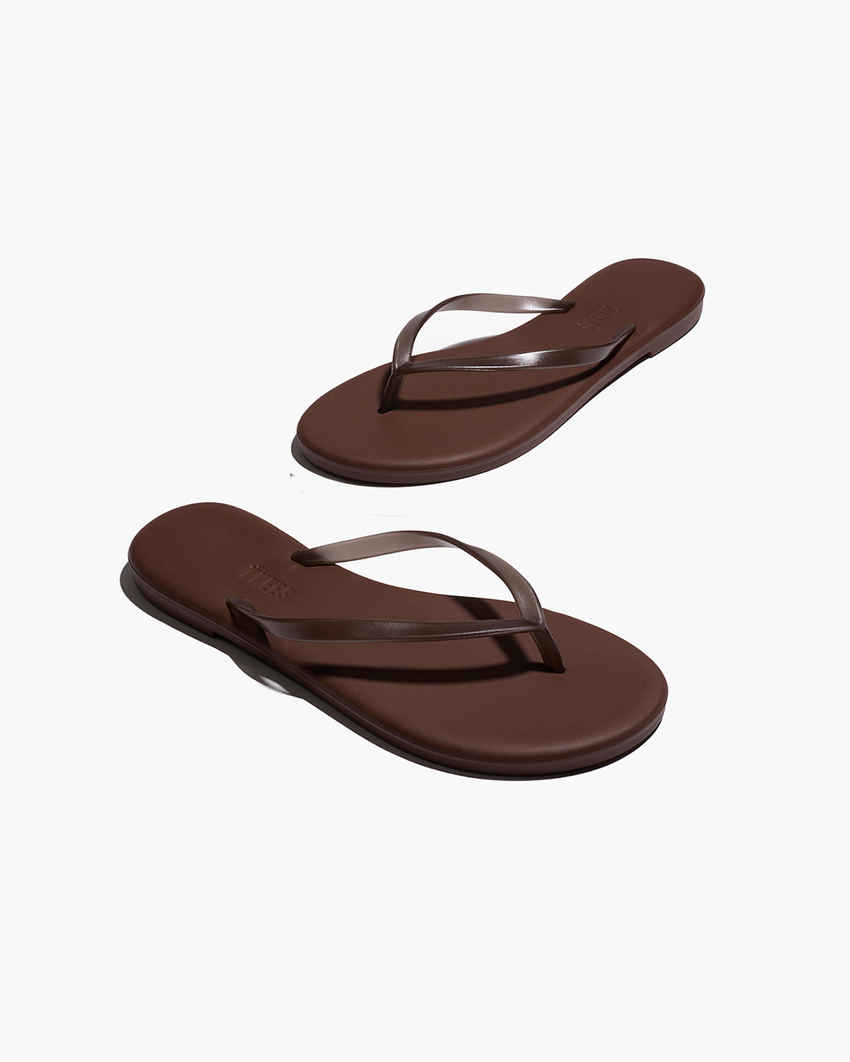 Aqua Brun Flip Flops  - TKEES