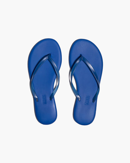 Aqua Blue Rush Flip Flops  - TKEES
