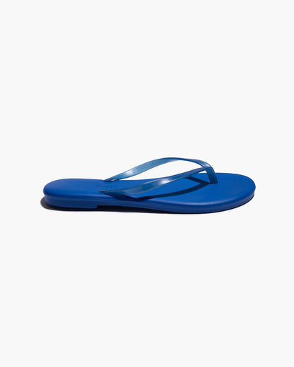 Aqua Blue Rush Flip Flops  - TKEES