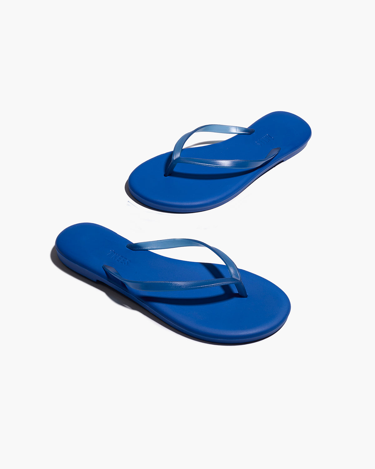 Aqua Blue Rush Flip Flops  - TKEES