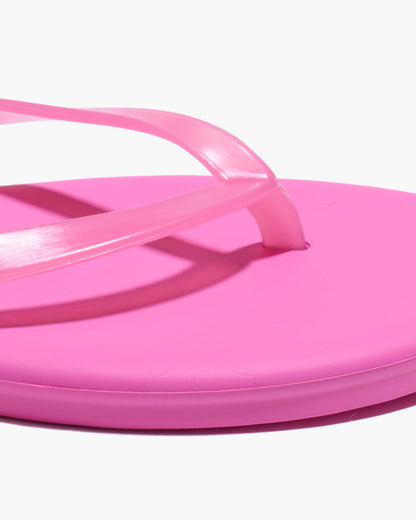 Aqua Pink Spritz Flip Flops  - TKEES