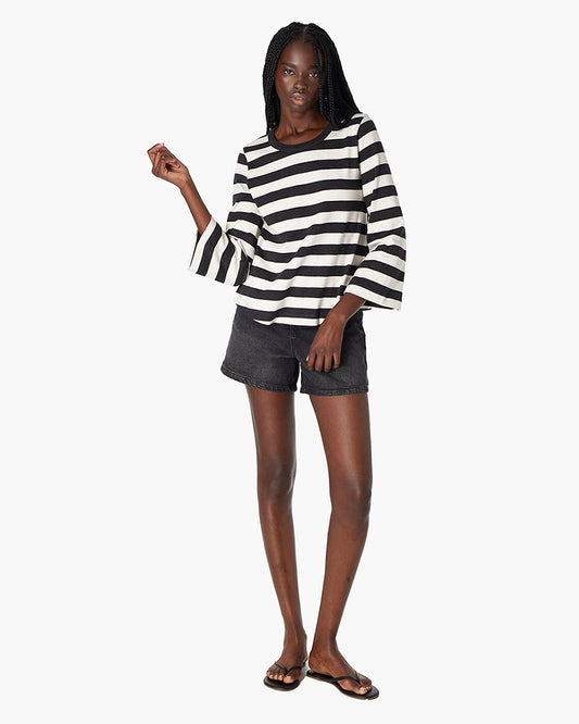 Classic Striped 3/4 Tee  - TKEES
