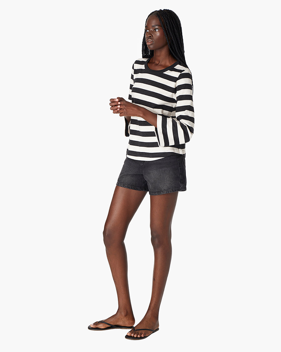 Classic Striped 3/4 Tee  - TKEES