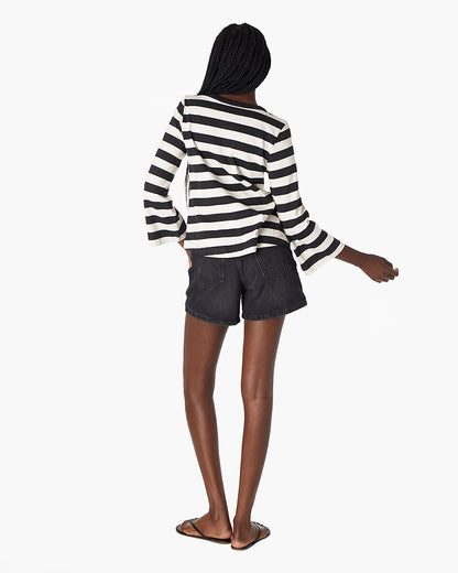 Classic Striped 3/4 Tee  - TKEES