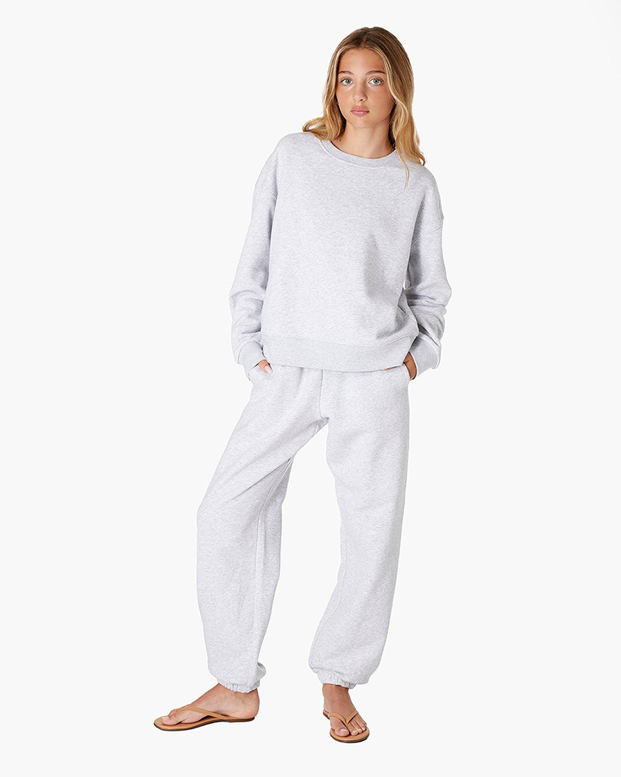 Air Whipped Crew - Heather Grey  - TKEES