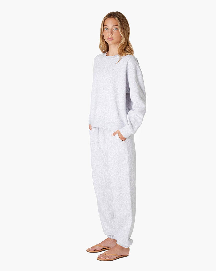 Air Whipped Crew - Heather Grey  - TKEES
