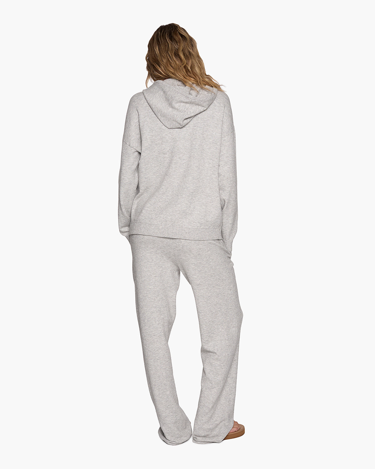Sunday Sweater Hoodie - Heather Grey - TKEES