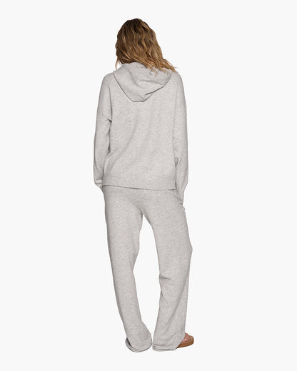 Sunday Sweater Hoodie - Heather Grey - TKEES